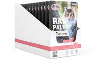 VET EXPERT RAW PALEO adult / sterilised cat pork 12 × 100 g - Cat Food Pouch