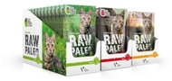 VET EXPERT RAW PALEO Sterilised Cat Mix 36 × 100 g - Cat Food Pouch
