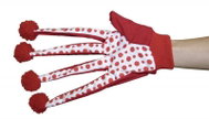 Kerbl Playing gloves with pompoms - Cat Toy