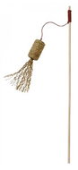 Kerbl Seagrass rod with roller, 41 cm - Cat Toy