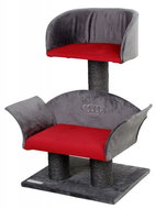 Kerbl Lounge Deluxe 70 × 42 × 37 cm, červené - Škrabadlo pro kočky