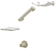 Kerbl Alps, sada nástěnných pater, přírodní/bílé, 4 ks - Škrabadlo pro kočky