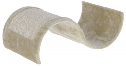 Kerbl Wool Wave 51 × 28.5 × 18 cm, beige - Cat Scratcher - Main image