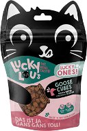 Lucky Lou Lucky Ones Cubes kuřecí a husa 80 g - Cat Treats