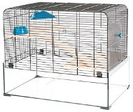 DUVO+ Klec pro drobné hlodavce se skleněným dnem 59 × 38 × 47 cm - Cage for Rodents