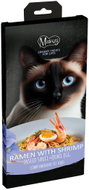 Mavsy Cat Creamy Superfood lízací pyré Ramen Křepelčí vejce s krevetami 5 × 15 g - Kapsička pro kočky
