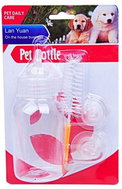 Surtep Feed bottle + accessories for puppies 60 ml, colour Pink - Food Dispenser