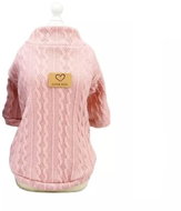 Surtep sweater / hoodie for dog Love You, pink, size 4.5 mm. M - Dog Clothes