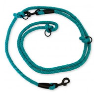 PafDog přepínací nastavitelné vodítko 14 mm, 1,5 m, tyrkysové - Vodítko