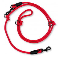 PafDog přepínací nastavitelné vodítko 10 mm, 1,5 m, červené - Leash
