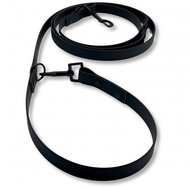 PafDog přepínací voděodolné vodítko 20 mm, 5 m, černé - Leash