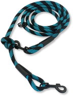 PafDog switchable extra strong adjustable leash 14 mm, 2,5 m, black-turquoise - Leash
