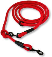 PafDog switchable extra strong adjustable leash 14 mm, 1,5 m, red - Leash