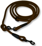 PafDog switchable extra strong adjustable leash 14 mm, 2 m, brown - Leash