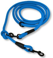 PafDog switchable extra strong adjustable leash 14 mm, 4 m, blue - Leash