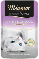 Finnern Miamor Ragout Royale Duck and poultry in sauce pocket 10 × 100 g - Cat Food Pouch