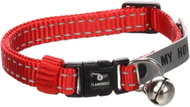 Flamingo Jaggo Obojek pro kočky červený - Cat Collar