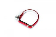Beeztees Obojek pro kočky kožený červený 23,5 - 28 cm × 10 mm - Cat Collar