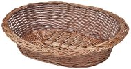 Shumee Wicker basket for dog natural 50 cm - Bed