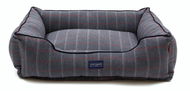 Petproducts Kostkovaný 85 × 70 × 25 cm šedý  - Pelíšek