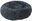 Dark grey fluffy bed 76 × 76 × 14 cm