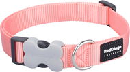 Red Dingo obojek 20 mm × 30-47 cm - pastelově oranžový - Obojek pro psy