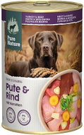 Pure Nature Dog Adult Turkey and Beef 400 g - Canned Dog Food