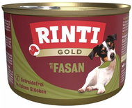 Finnern Rinti Gold Canned Pheasant 4 × 185 g - Canned Dog Food