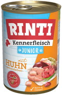 Finnern Rinti Junior Canned Chicken 3 × 400 g - Canned Dog Food