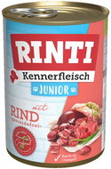 Finnern Rinti Junior Canned Beef 3 × 400 g - Canned Dog Food