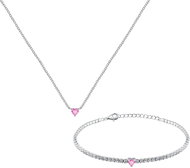 La Petite Story Gift set bracelet and necklace, silver LPS20AWV03 (Ag925/1000; 5,1 g) - Jewellery Gift Set