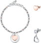Jewellery Gift Set La Petite Story Gift set bracelet and two single earrings, steel LPS20ASD04 - Dárková sada šperků