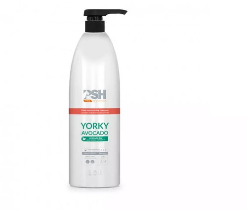 PSH Yorky Avocado - Extra Hydrating Shampoo for Dogs 1000ml - Dog Shampoo - Main image