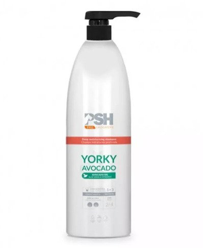 PSH Yorky Avocado - Extra Hydrating Shampoo for Dogs 1000ml - Dog Shampoo - Main image