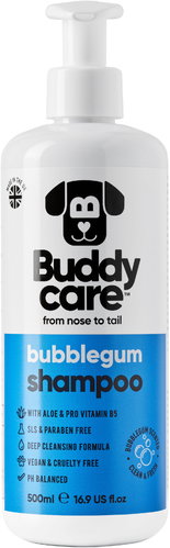 Buddycare Bubblegum Dog Shampoo 500ml Main image Buddycare Bubblegum Dog Shampoo 500ml - Dog Shampoo - Main image
