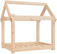SHUMEE Dog bed 71 × 55 × 70 cm solid pine - Pet Bed