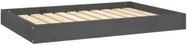 SHUMEE Dog bed grey 91,5 × 64 × 9 cm solid pine - Pet Bed