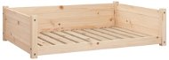 SHUMEE Pelíšek pro psy 95,5 × 65,5 × 28 cm masivní borovice dřevo - Bed