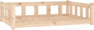 SHUMEE Pelíšek pro psy 105,5 × 75,5 × 28 cm masivní borovicové dřevo - Bed