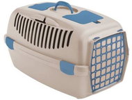 Stefanplast Gulliver 3 - 61 × 40 × 38 cm travertine white, plastic door - Dog Carriers