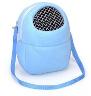 Surtep Přepravní taška Hamster pro hlodavce a ježky 22×19 cm (M), modrá - Přepravka pro hlodavce