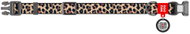 WAUDOG Leopard QR nylon collar (M/28-40 cm/2 cm) - Dog Collar