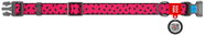 WAUDOG Watermelon QR nylon collar (S/25-35 cm/1.5 cm) - Dog Collar
