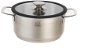Peugeot Casserole Pot, 24cm Stainless-Steel Pot with Glass Cover - Pot