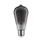 Retro Filament žiarovka ST64 Smoky 8W/230V/E27/2700K/550lm/360° - LED žiarovka