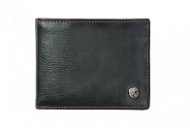 Men's leather wallet SEGALI 907 114 026 black/red - Wallet