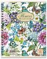 PIGNA Nature Flowers A4 ring binder, lined, mix of motifs - Notepad