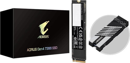 GIGABYTE AORUS Gen4 7300 2TB Hauptbild GIGABYTE AORUS Gen4 7300 2TB - SSD-Festplatte - Hauptbild