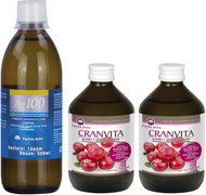 SPECIAL CRANVITA SET 1+1 500ml + Ag100 10ppm 500ml - Dietary Supplement