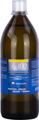 Colloidal Silver Ag100 40ppm 1000ml - Colloidal Silver - Main image